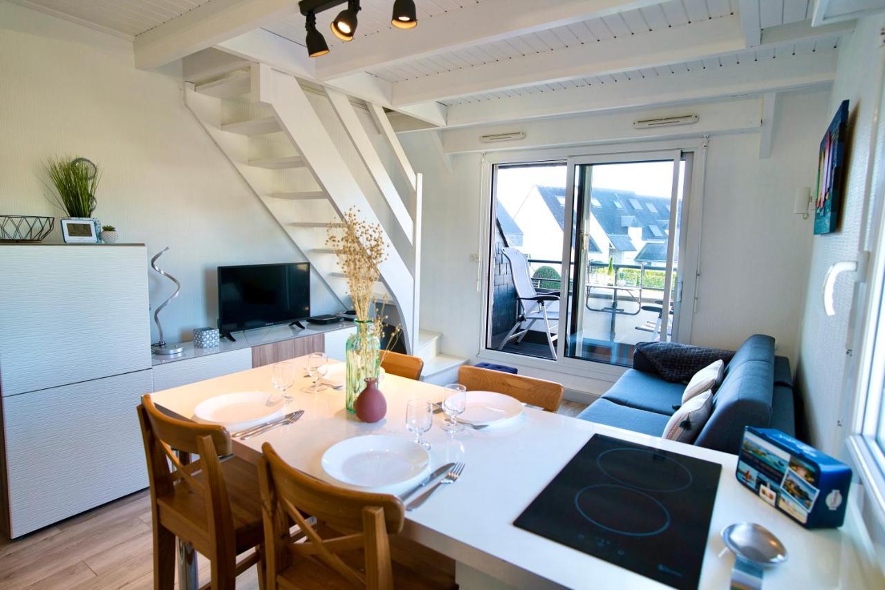 Duplex En Bord De Mer Carnac Exterior foto